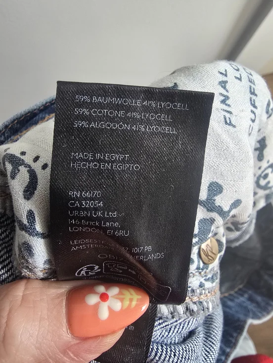 Free People We The Free Final Countdown Jeans In The Color Zero Size 26 - Picture 9 of 9